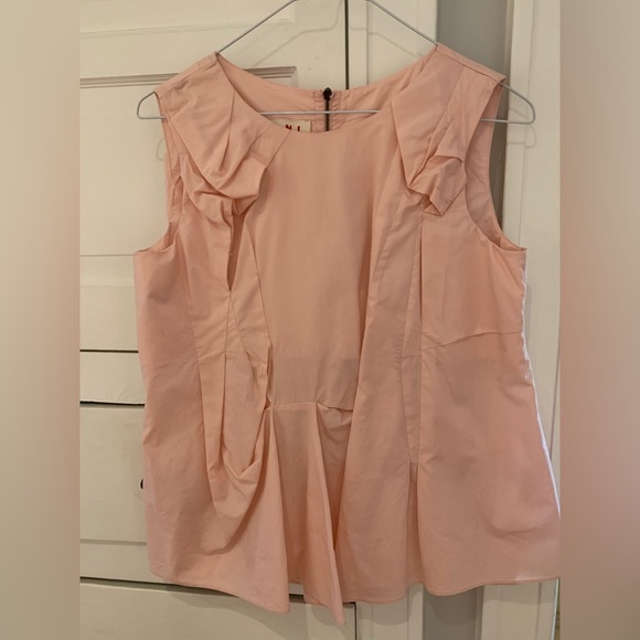 Marni Sleeveless Pink Top - Picture 5 of 7